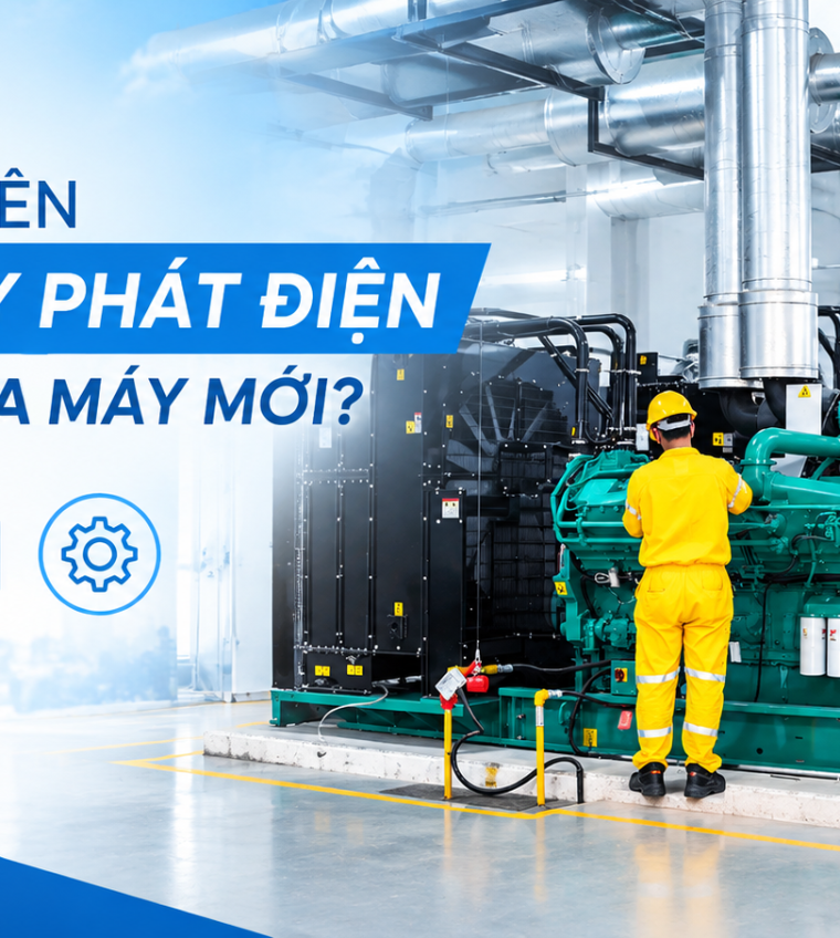Khi nào nên thuê máy phát điện thay vì mua máy mới?