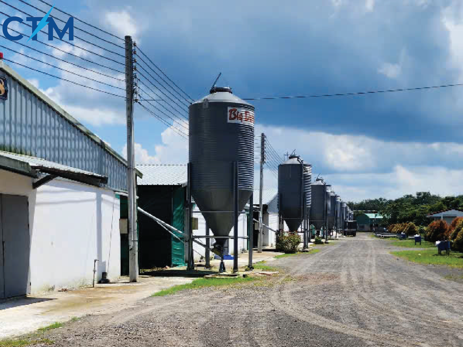 C.T.M cung cấp máy phát điện cho Phú Lý Farm