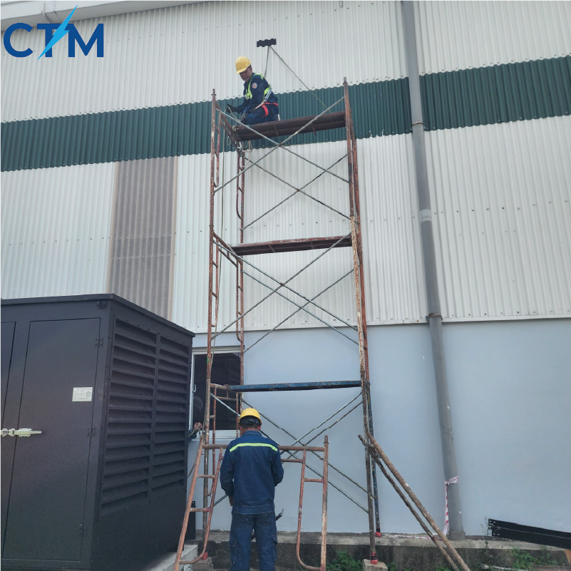 cho thuê máy phát điện 800kVA 