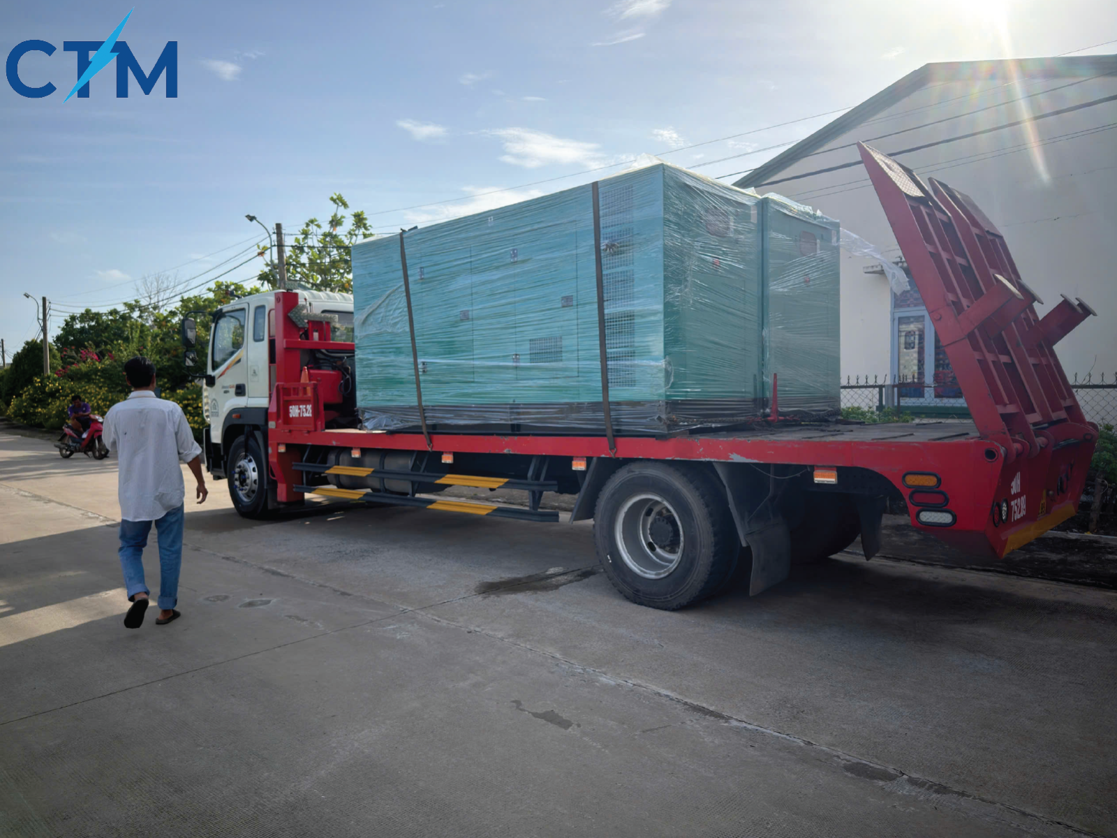 C.T.M cung cấp máy phát điện cho Thủy Hải Sản Trung Sơn